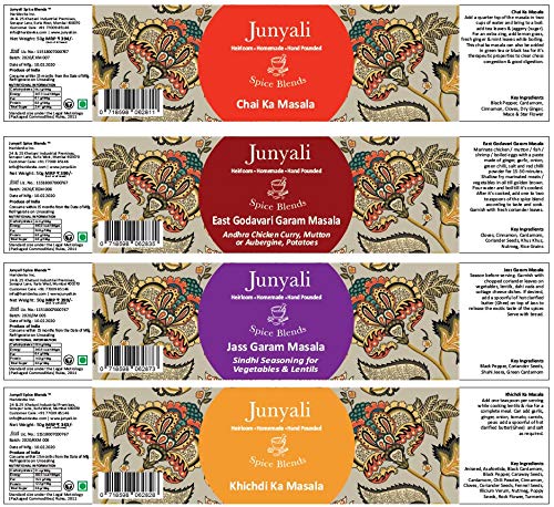 Junyali Tester Pack - 10 Spice Blends